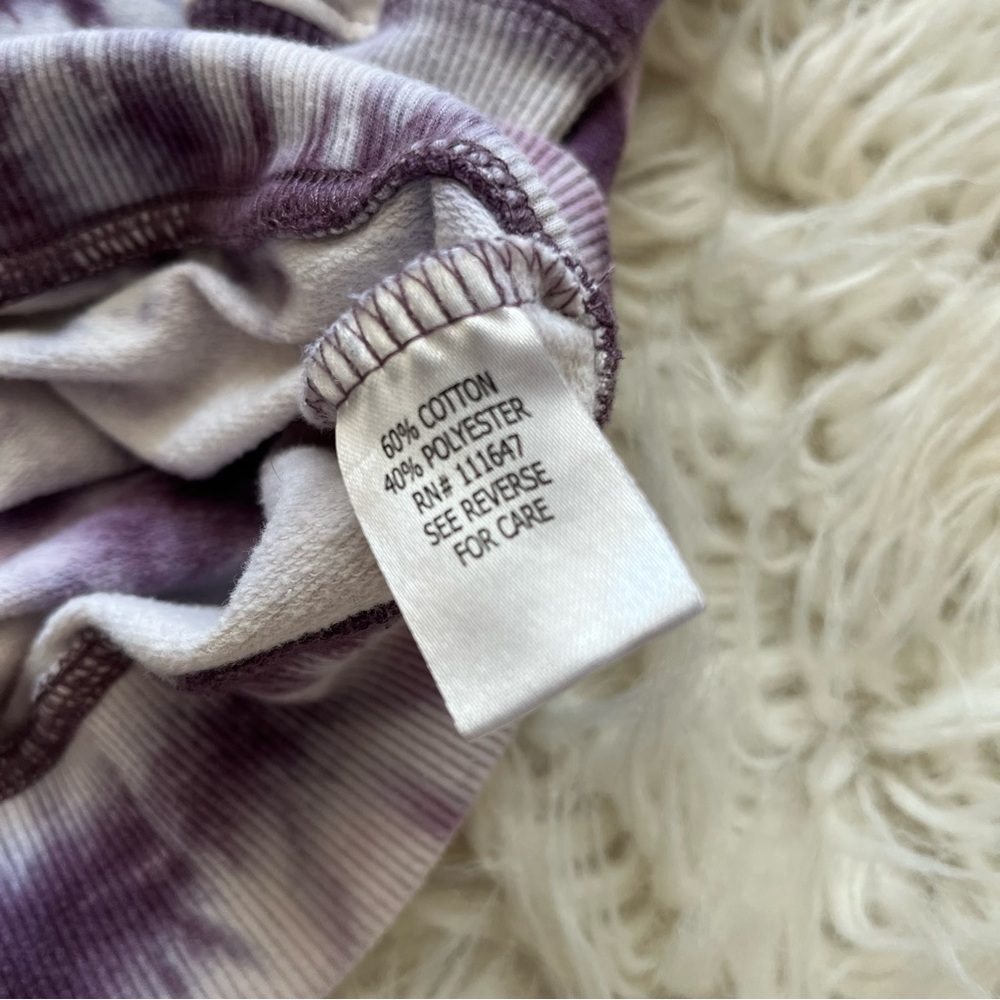 MTV purple tie dye sweatshirt size XLarge - Picture 6 of 6